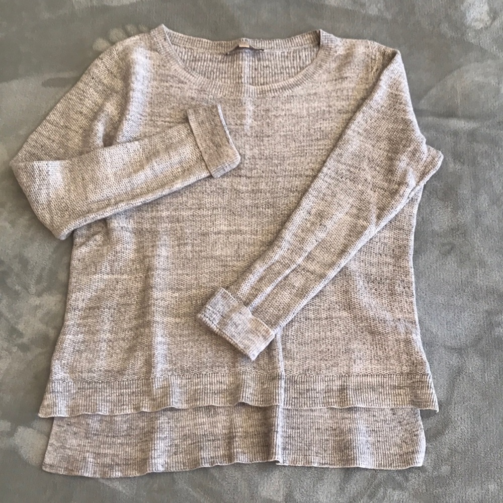 LOFT hi-low sweater - Picture 2 of 3